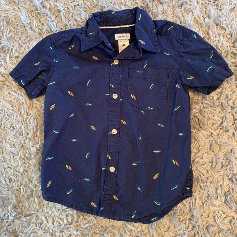Surfboard button down.